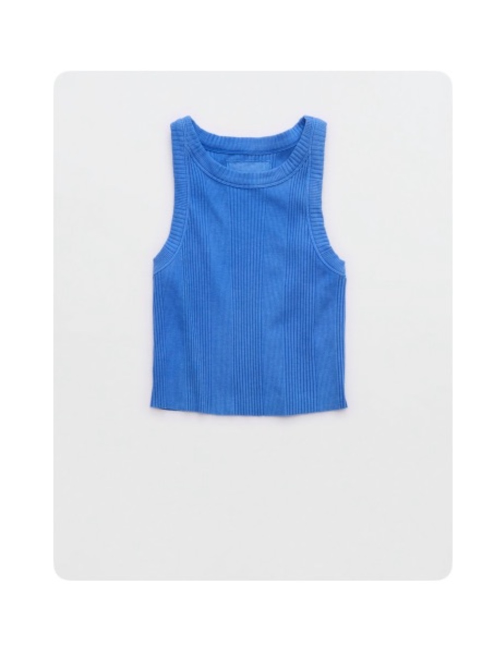 AERIE textured free spirit ribbed tank top
